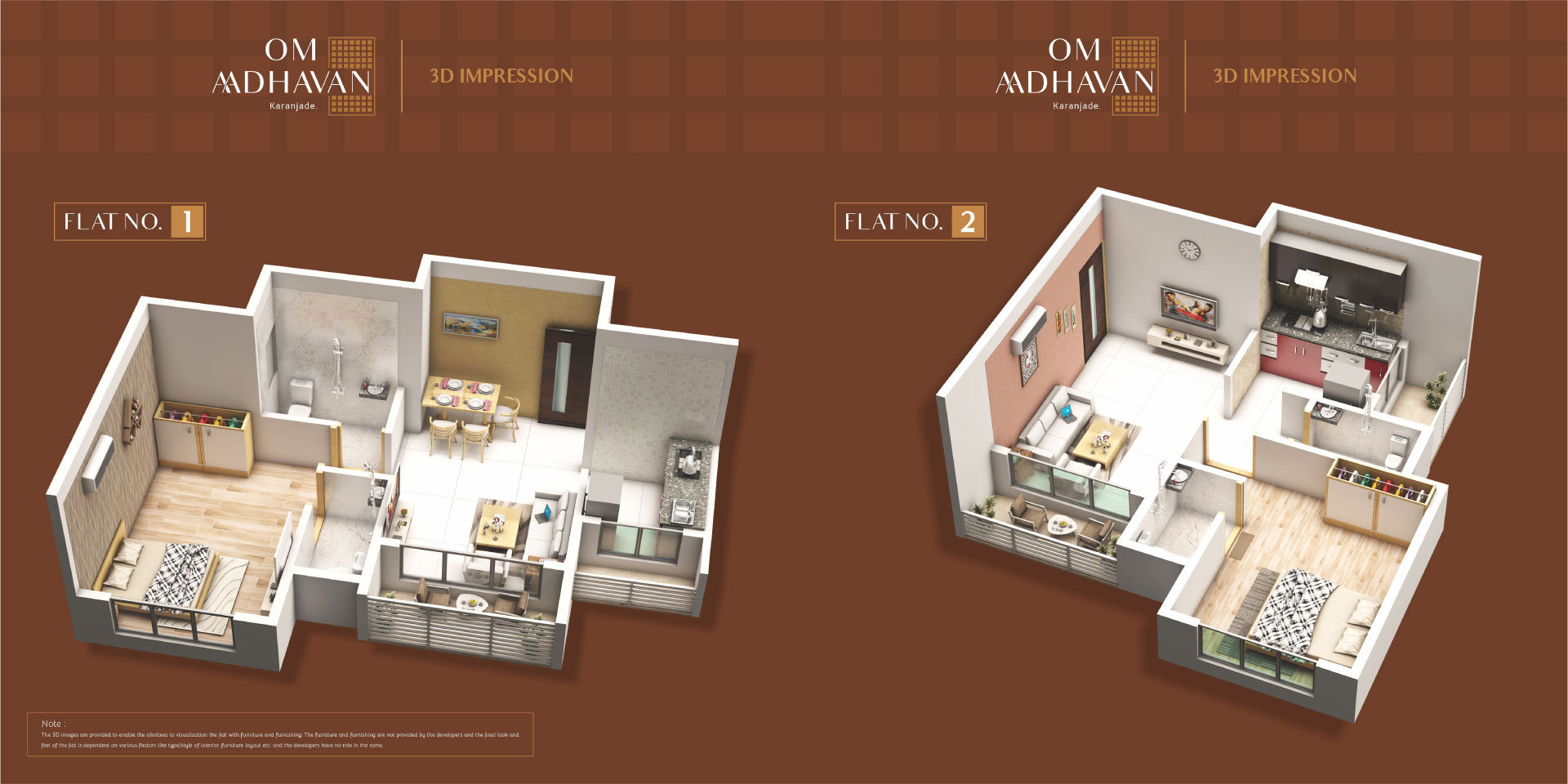 1 BHK Floor Plan