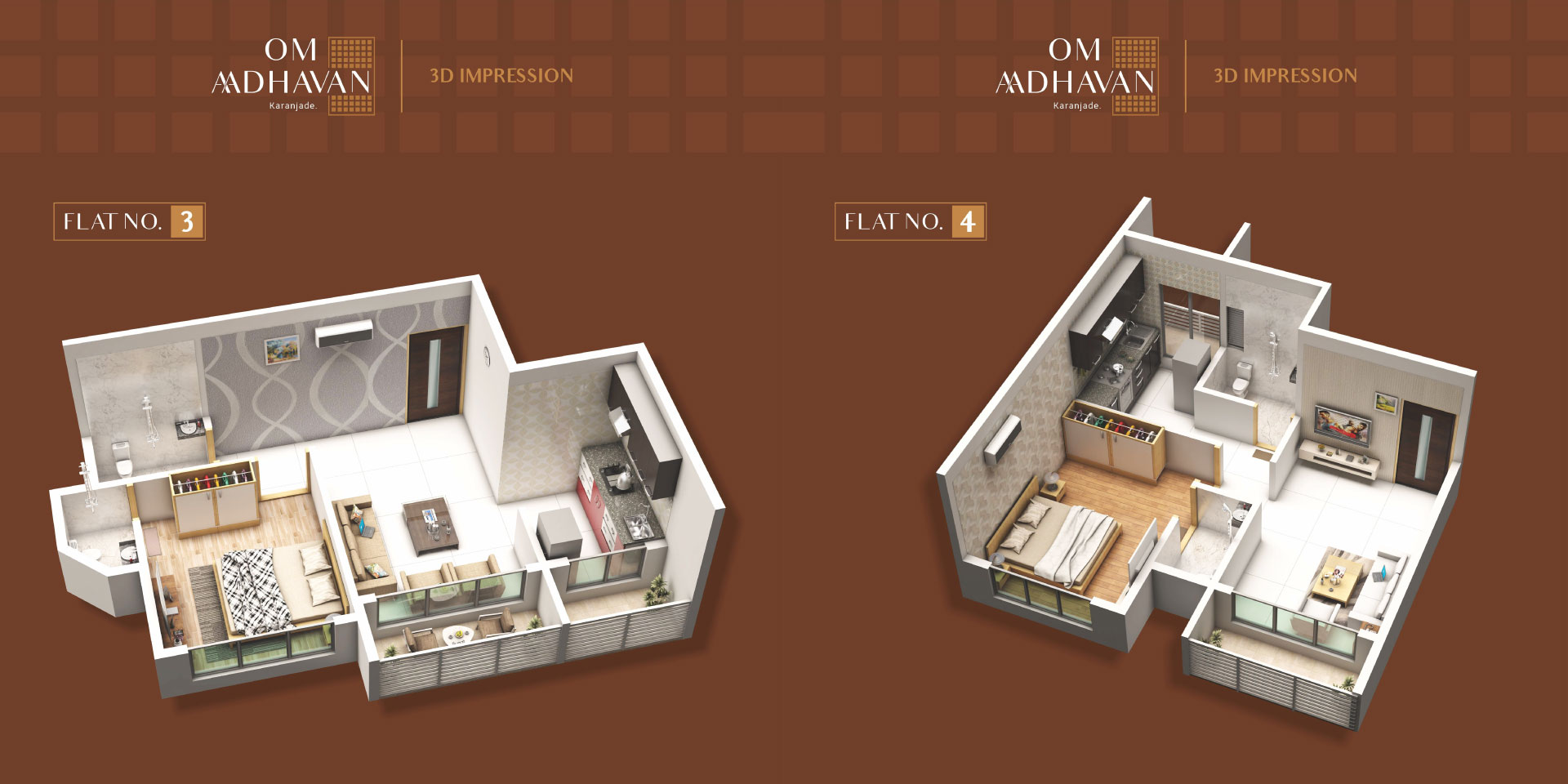 1 BHK Floor Plan