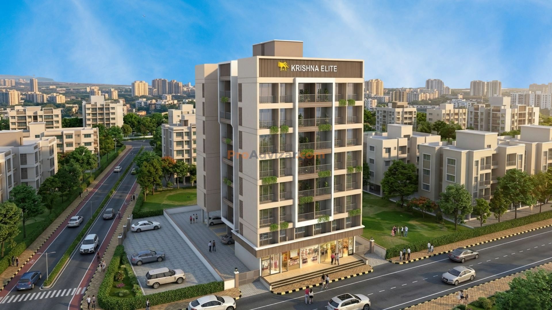 Krishna Elite Pushpak Nagar | 1 & 2 BHK Apartments